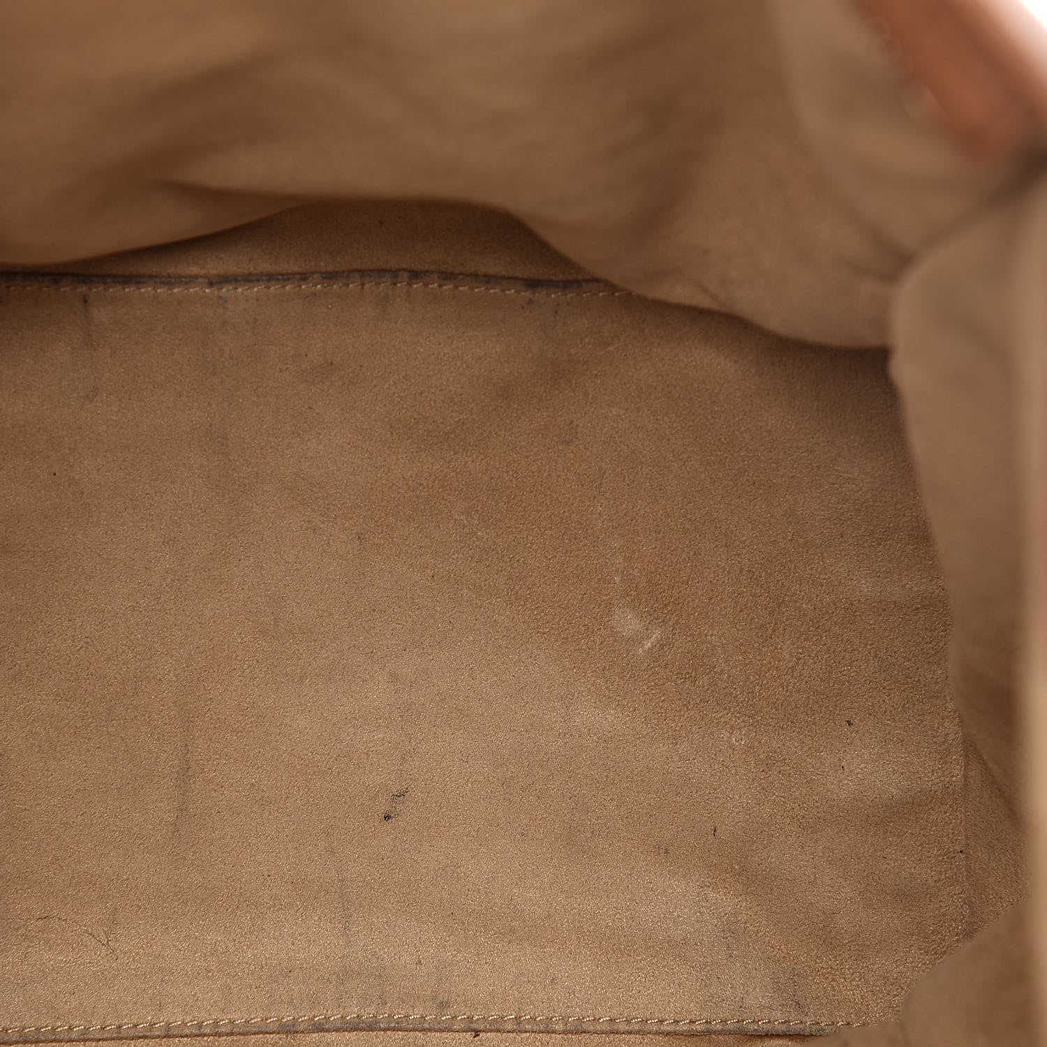 Celine Pebbled Calfskin Mini Luggage Camel 9 of 24