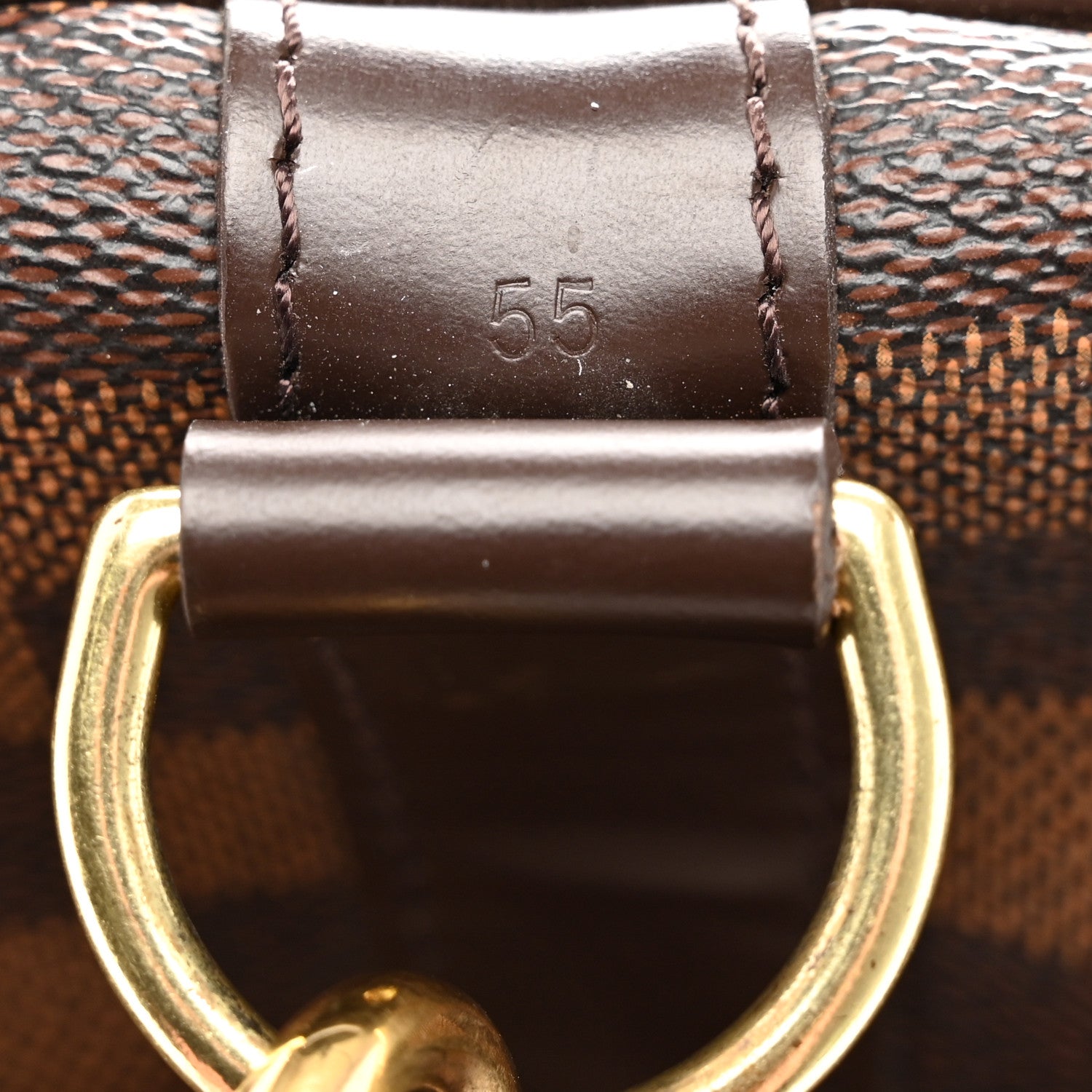 Louis Vuitton Damier Ebene Keepall Bandouliere 55 9 of 12