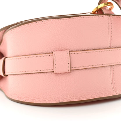 Chloe Grained Calfskin Small Marcie Saddle Bag Blossom Pink 8 of 9