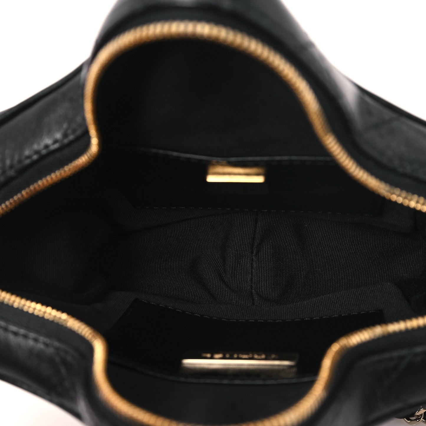 Lambskin Quilted Walk of Fame Star Bag Black