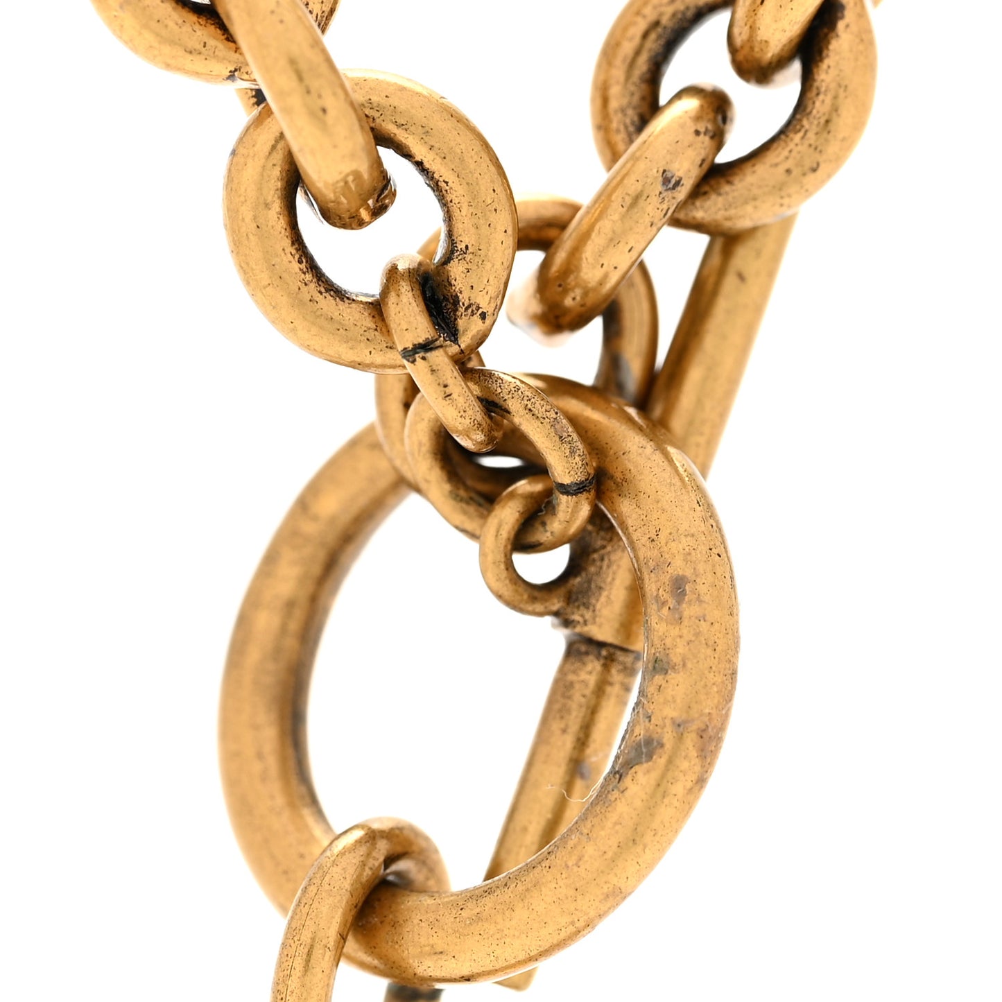 Metal 30 Montaigne Necklace Aged Gold