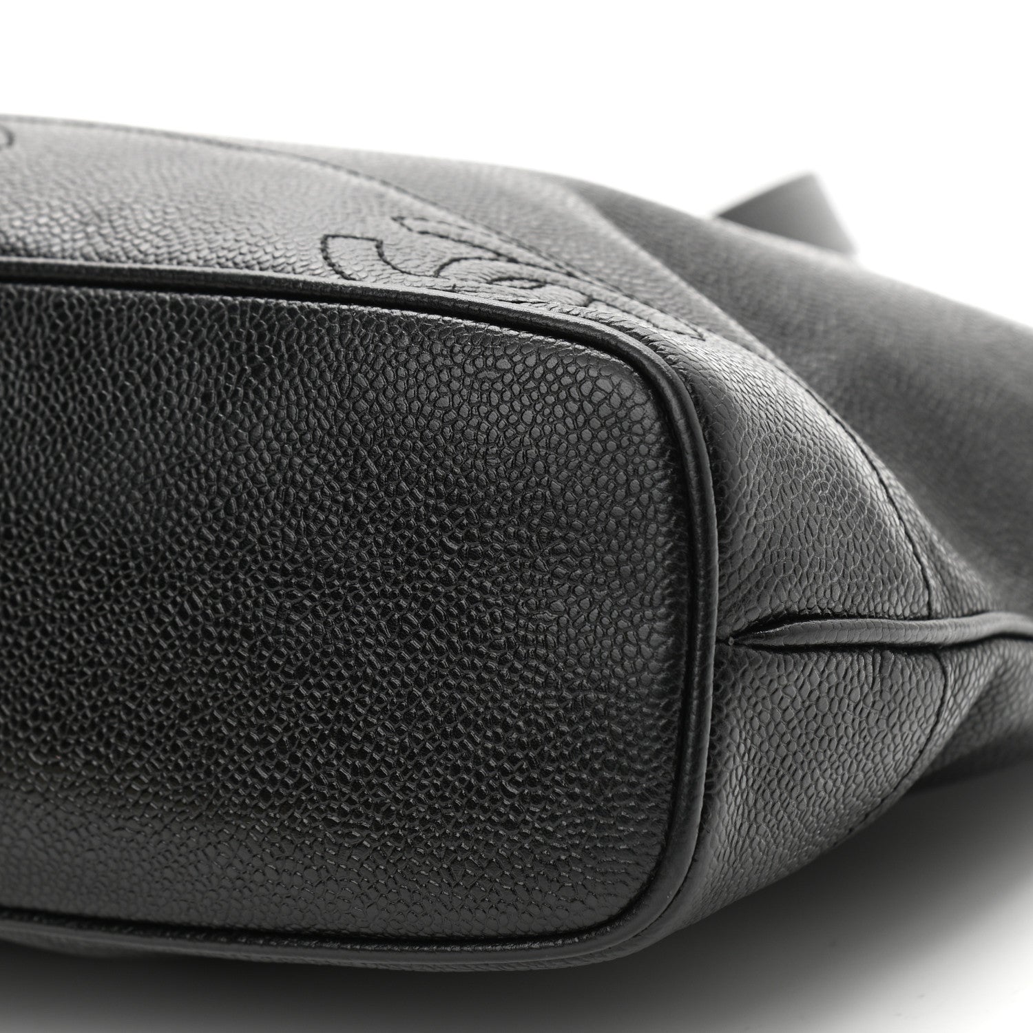 Chanel Caviar CC Shoulder Bag Black 9 of 9