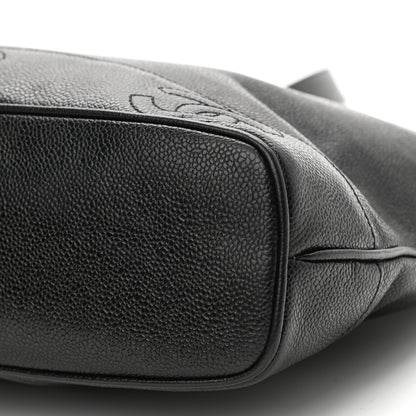 Chanel Caviar CC Shoulder Bag Black 9 of 9