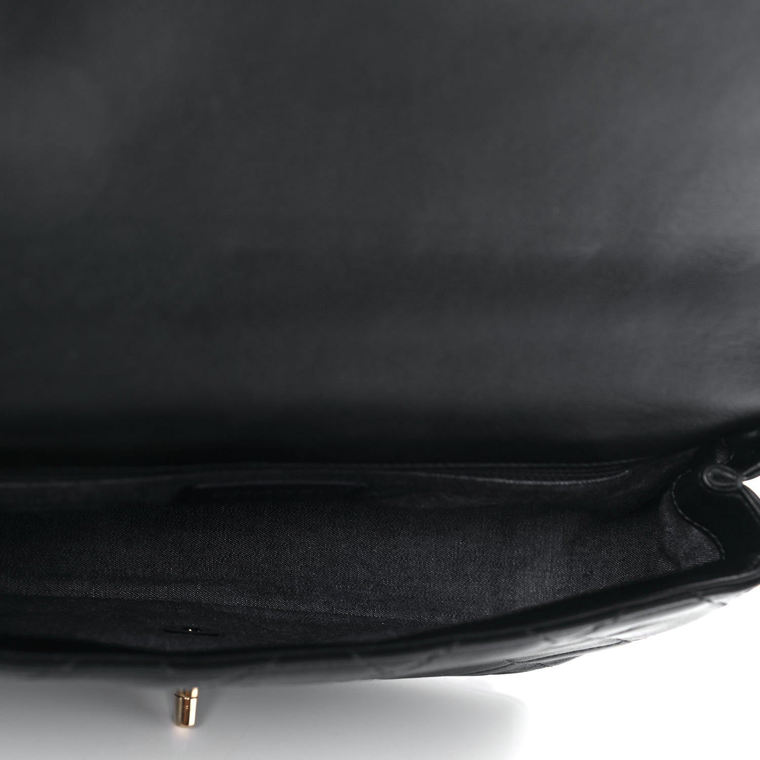 Chanel Lambskin Quilted Resin Bi-Color Chain Flap Bag Black 4 of 14