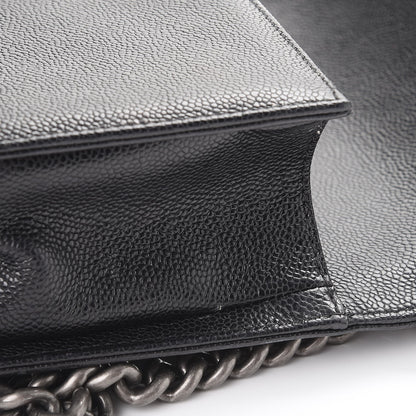 Chanel Caviar Quilted Medium Boy Flap Black 16 of 19