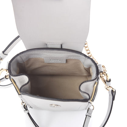 Chloe Suede Calfskin Mini Faye Backpack Airy Grey 5 of 10