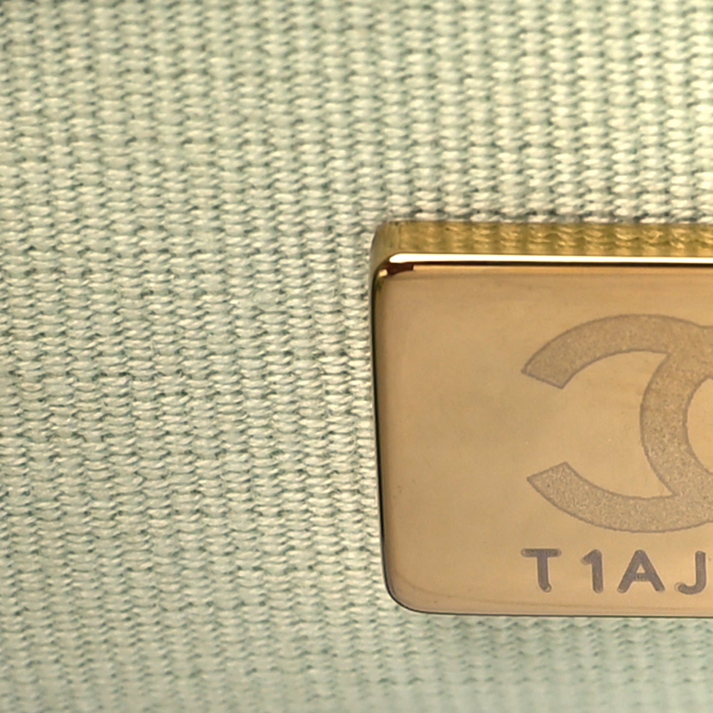 Lambskin Quilted Medium Chanel 19 Flap Light Green