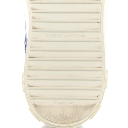 Louis Vuitton Monogram Escale Time Out Sneakers 39 Blue 8 of 16