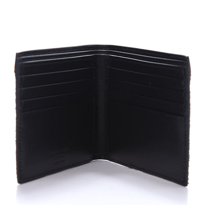 Saint Laurent Calfskin Sequin Bifold Wallet Gunmetal 5 of 7