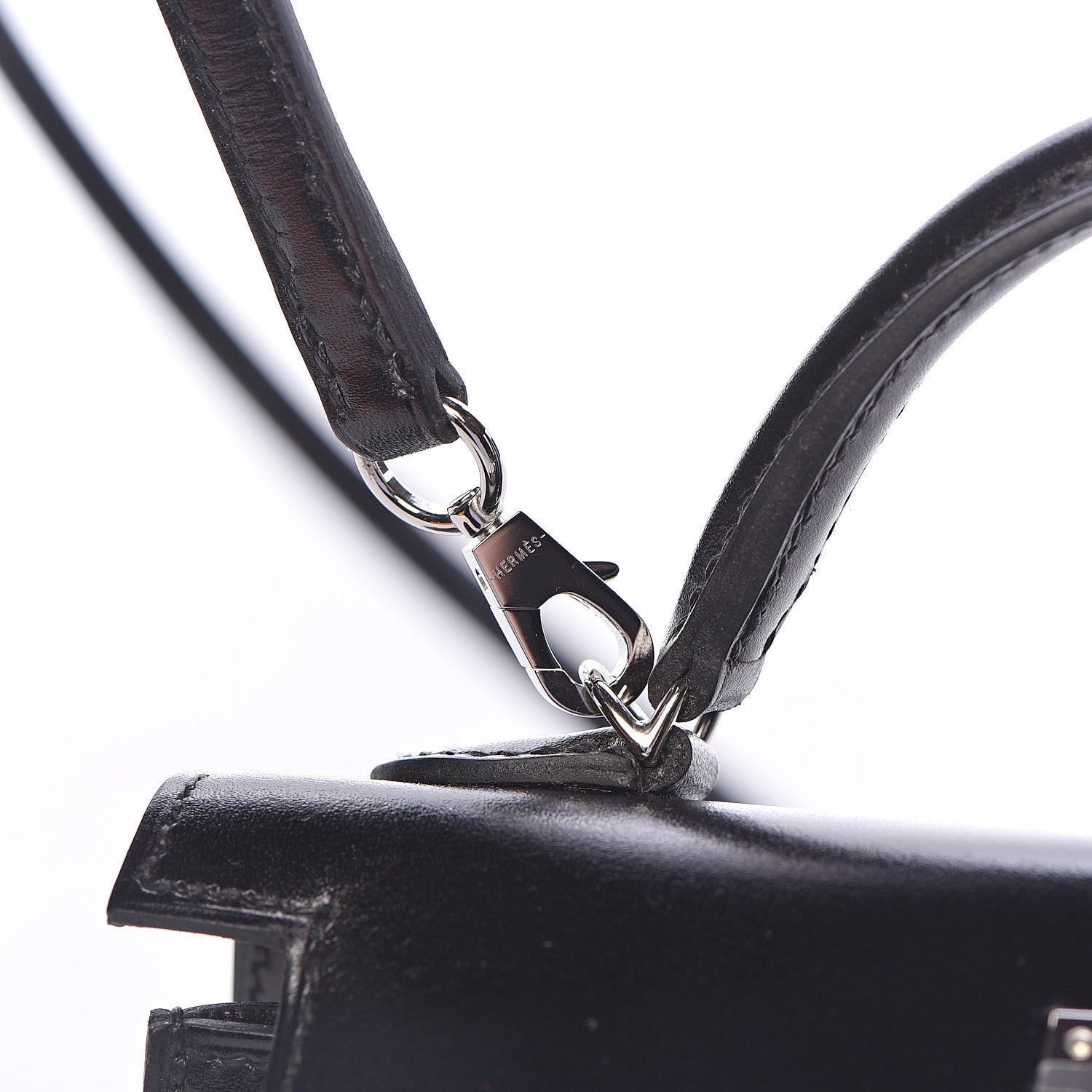 Hermes Box Mini Kelly Sellier 20 Black 20 of 35