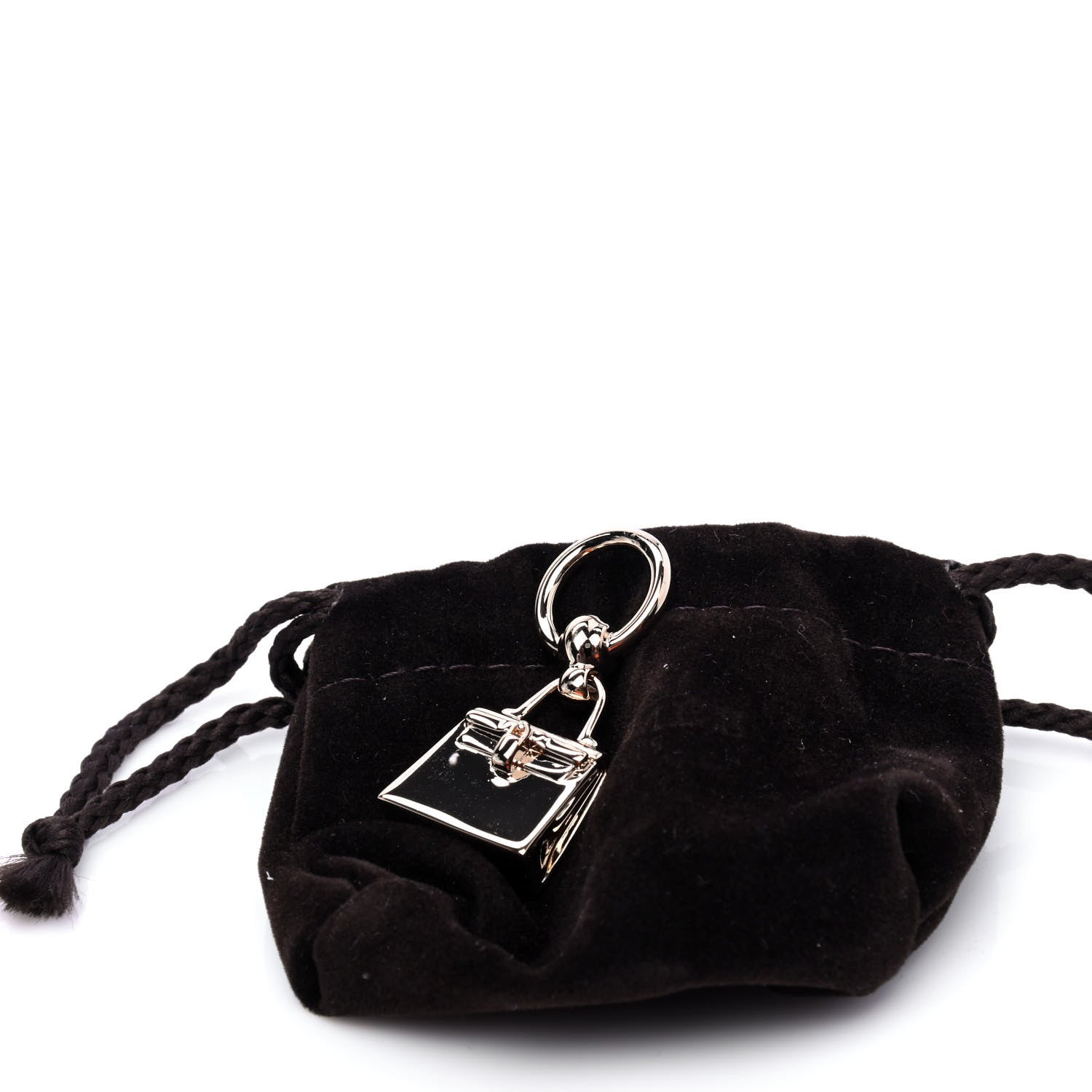 Hermes Permabrass Mini Kelly Twilly Ring 4 of 4