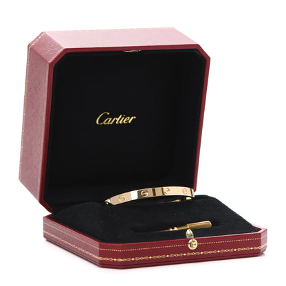 Cartier 18K Yellow Gold LOVE Bracelet 18 7 of 7