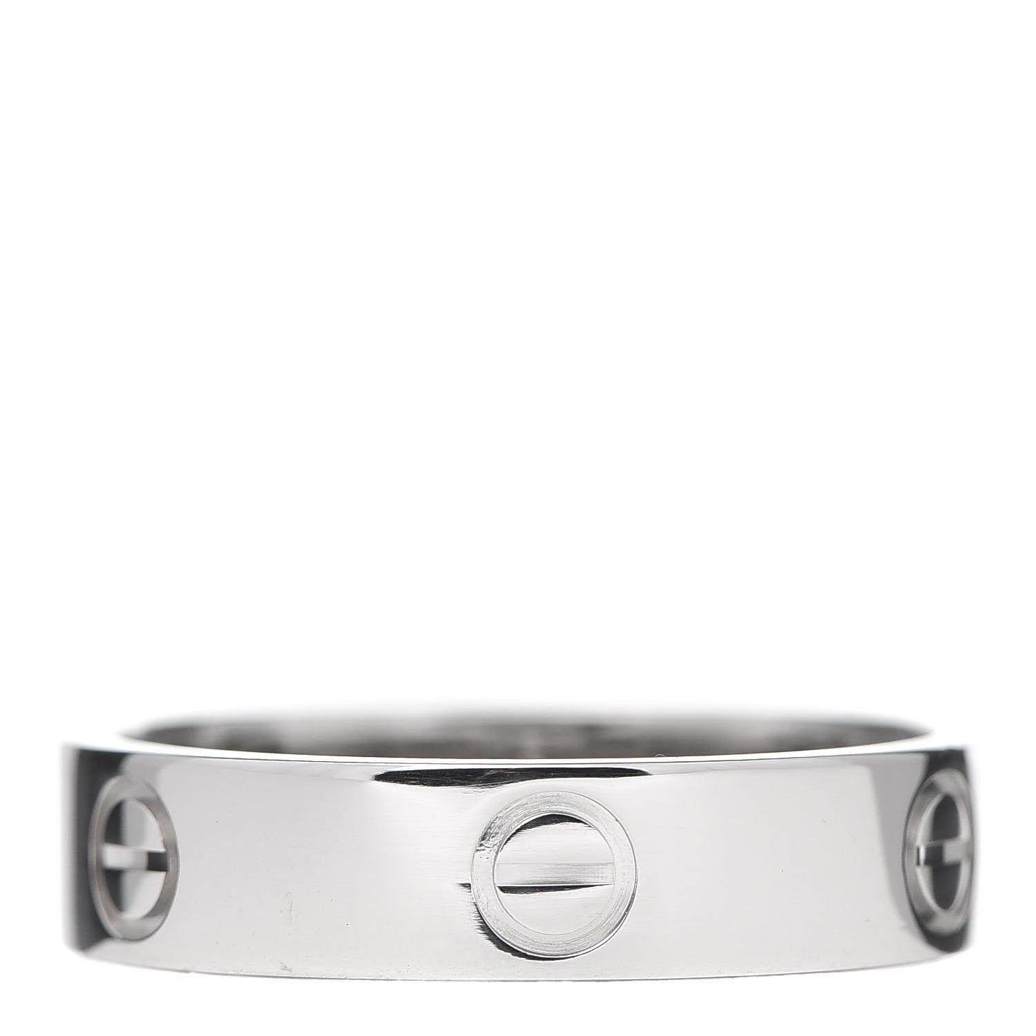 Cartier Platinum 5.5mm LOVE Ring 64 10.75 3 of 4
