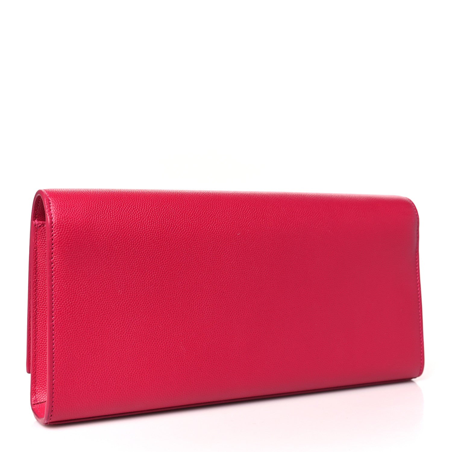 Saint Laurent Grain De Poudre Classic Monogram Cassandre Clutch Lipstick Fuchsia 3 of 9
