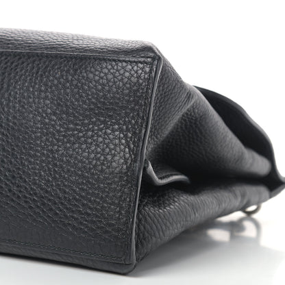 Gucci Cellarius Calfskin Medium Bamboo Daily Top Handle Bag Black 7 of 12