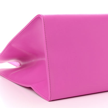 Telfar Vegan Leather Large Shopping Bag Azalea 9 of 10