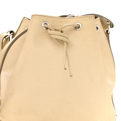 Louis Vuitton Epi Petit Noe NM Ivory 7 of 25