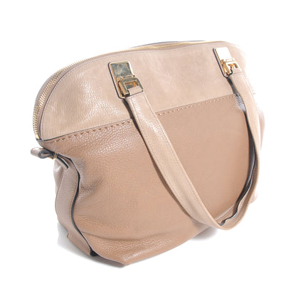 Chloe Leather Large Angie Shoulder Bag Nut 3 of 8