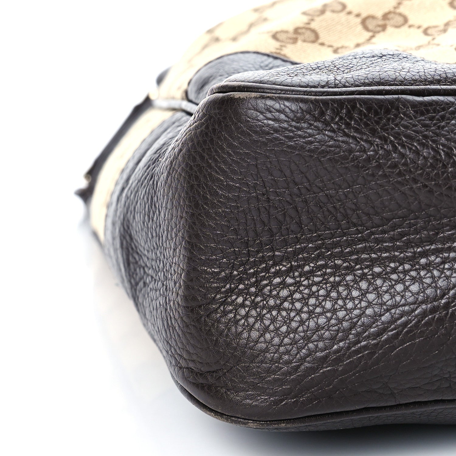 Gucci Monogram Medium Diana Bamboo Shoulder Bag Dark Brown 8 of 12