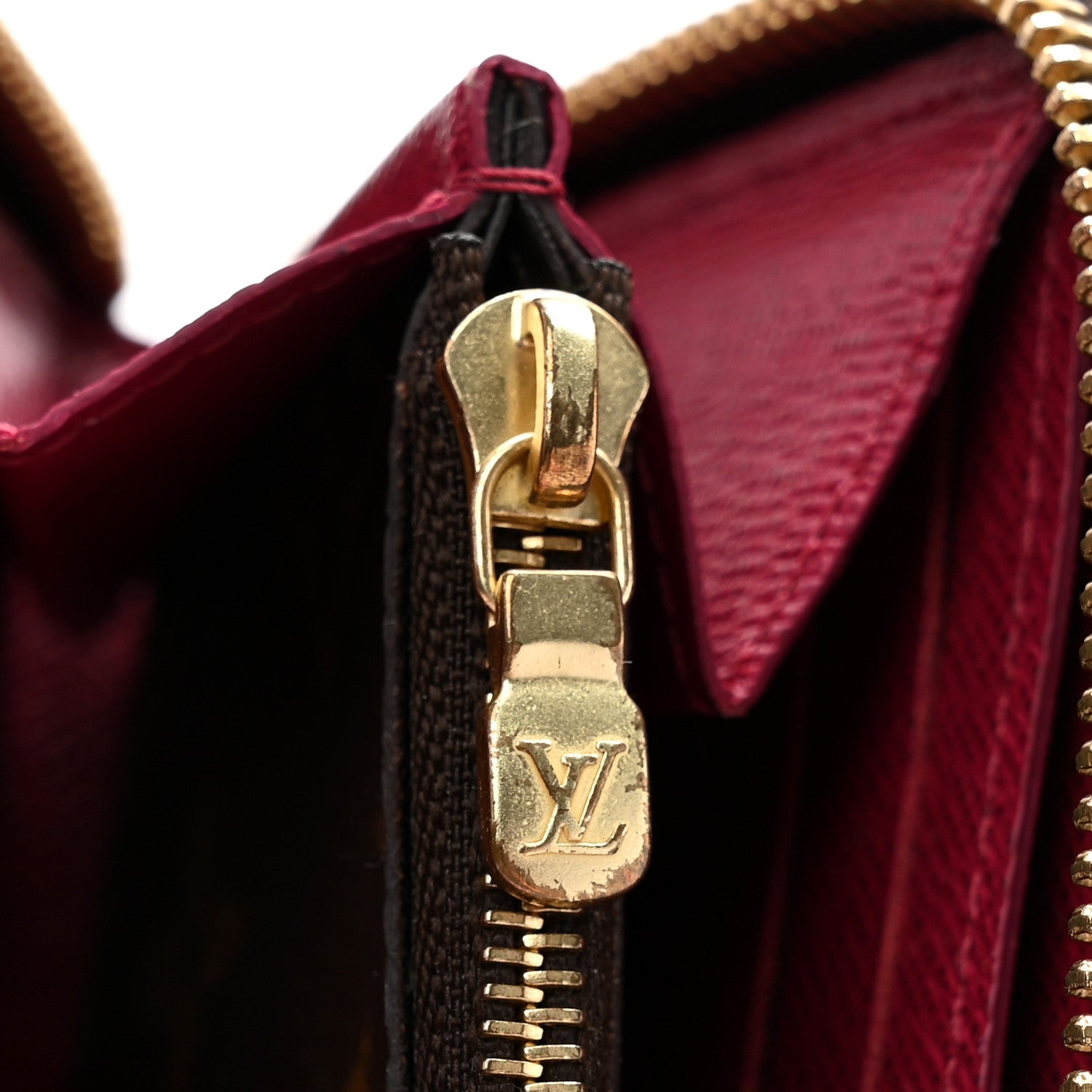 Louis Vuitton Monogram Clemence Wallet Fuchsia 8 of 11