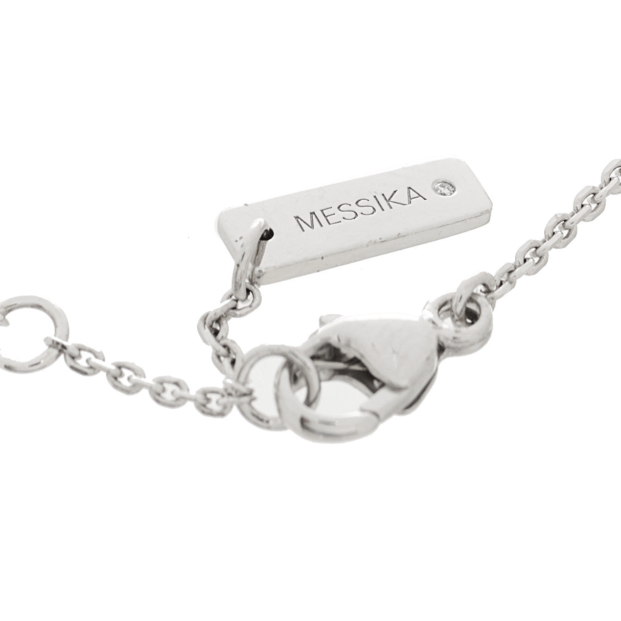 Messika 18K White Gold Diamond Move Uno Bracelet 3 of 4