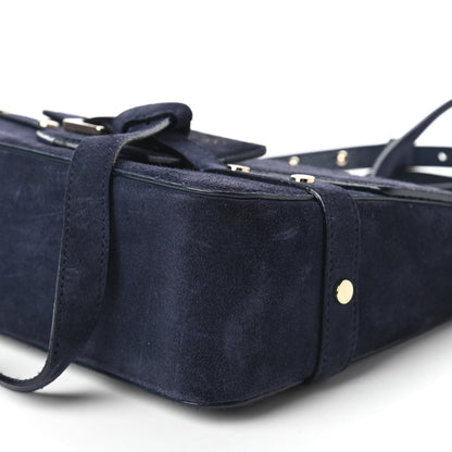 Jimmy Choo Suede Small Lexie Crossbody Blue 7 of 10