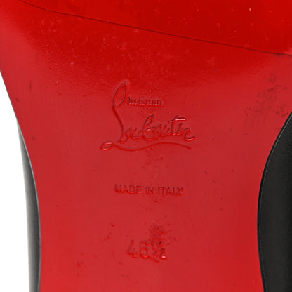 Christian Louboutin Mens Calfskin Brosse Dandelion Flat Loafers 36.5 Black 6 of 7