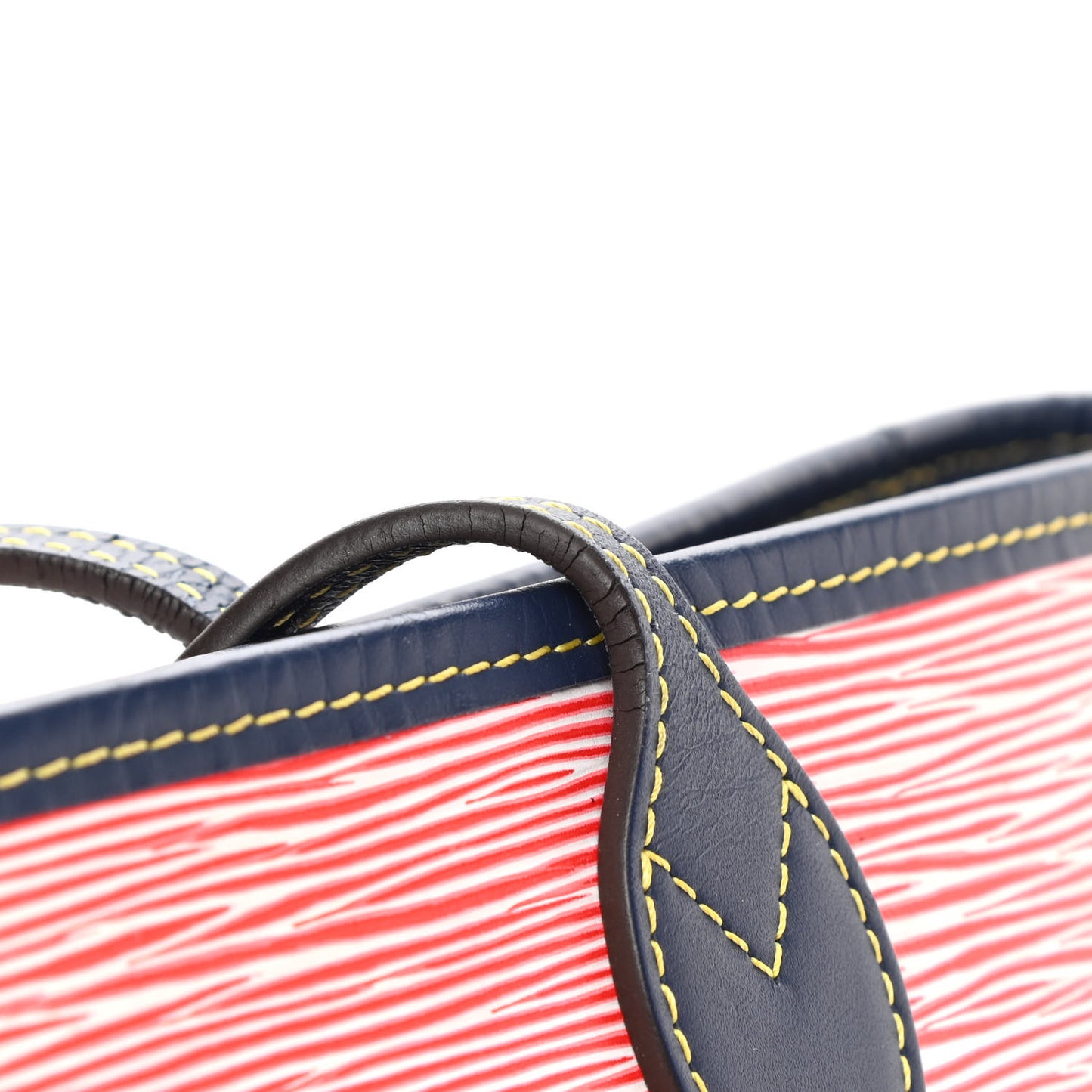 Epi Neverfull MM Denim Red