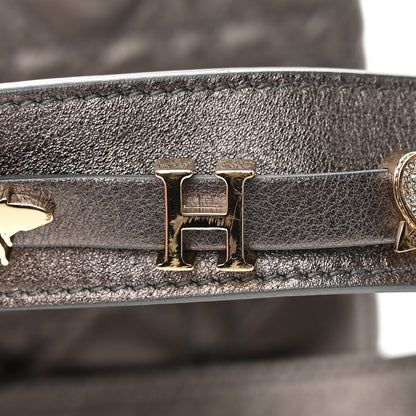Christian Dior Lambskin Cannage Small My ABCDior Lady Dior Metallic Grey 19 of 20