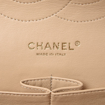 Chanel Caviar Quilted Jumbo Double Flap Beige Clair 7 of 10