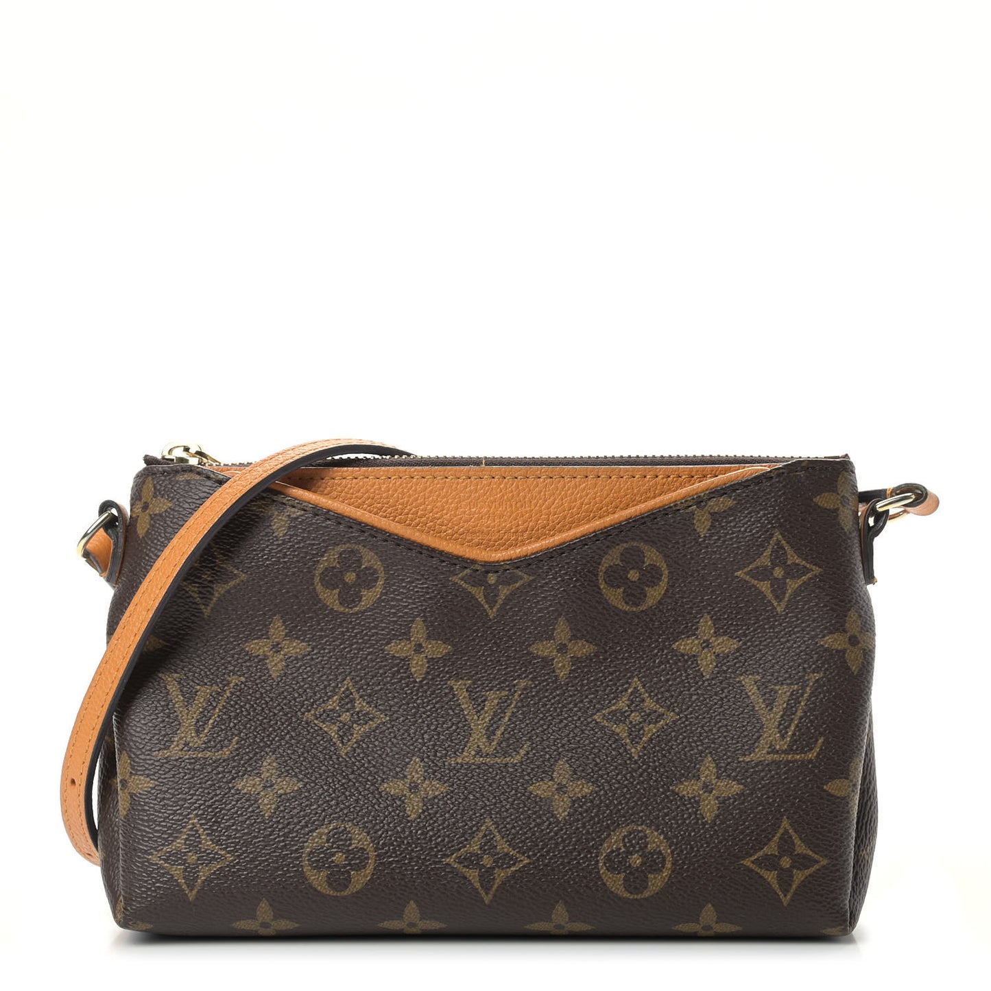 Monogram Pallas Clutch Saffron