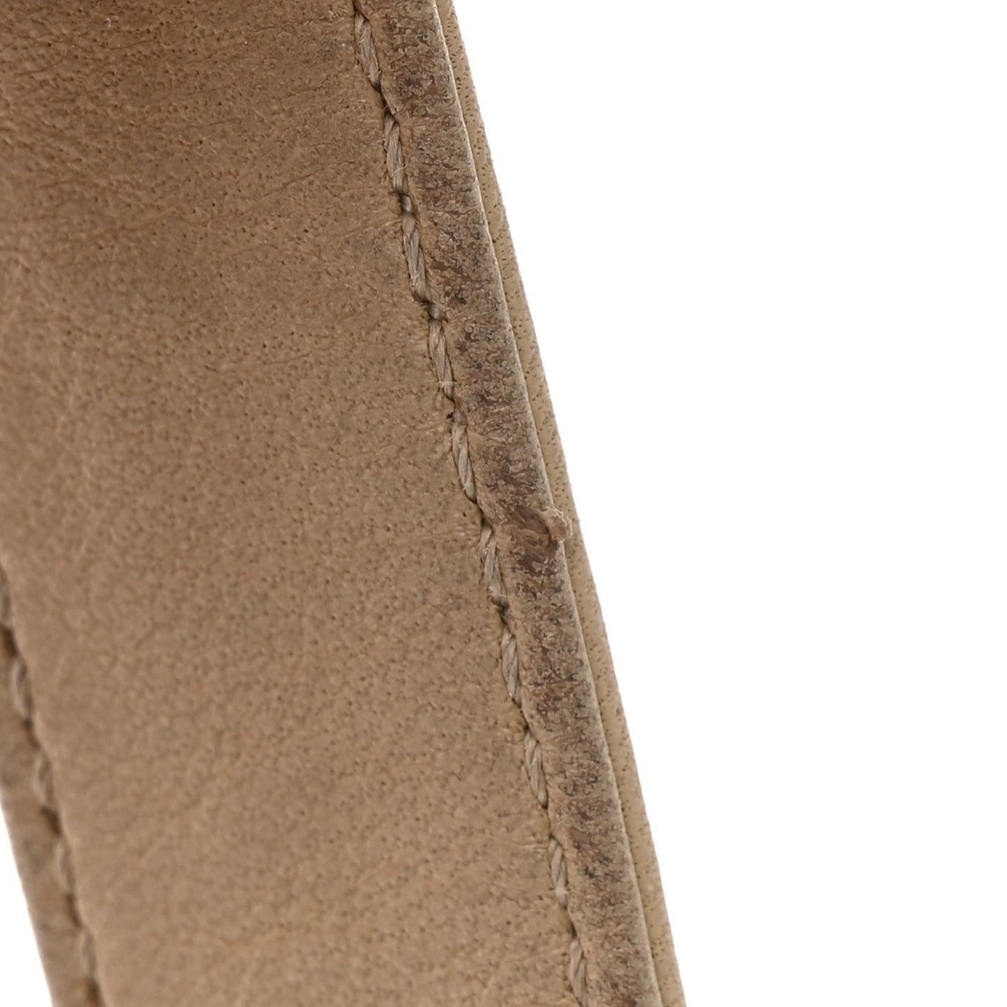 Lambskin Quilted CC Chocolate Bar Shoulder Bag Beige