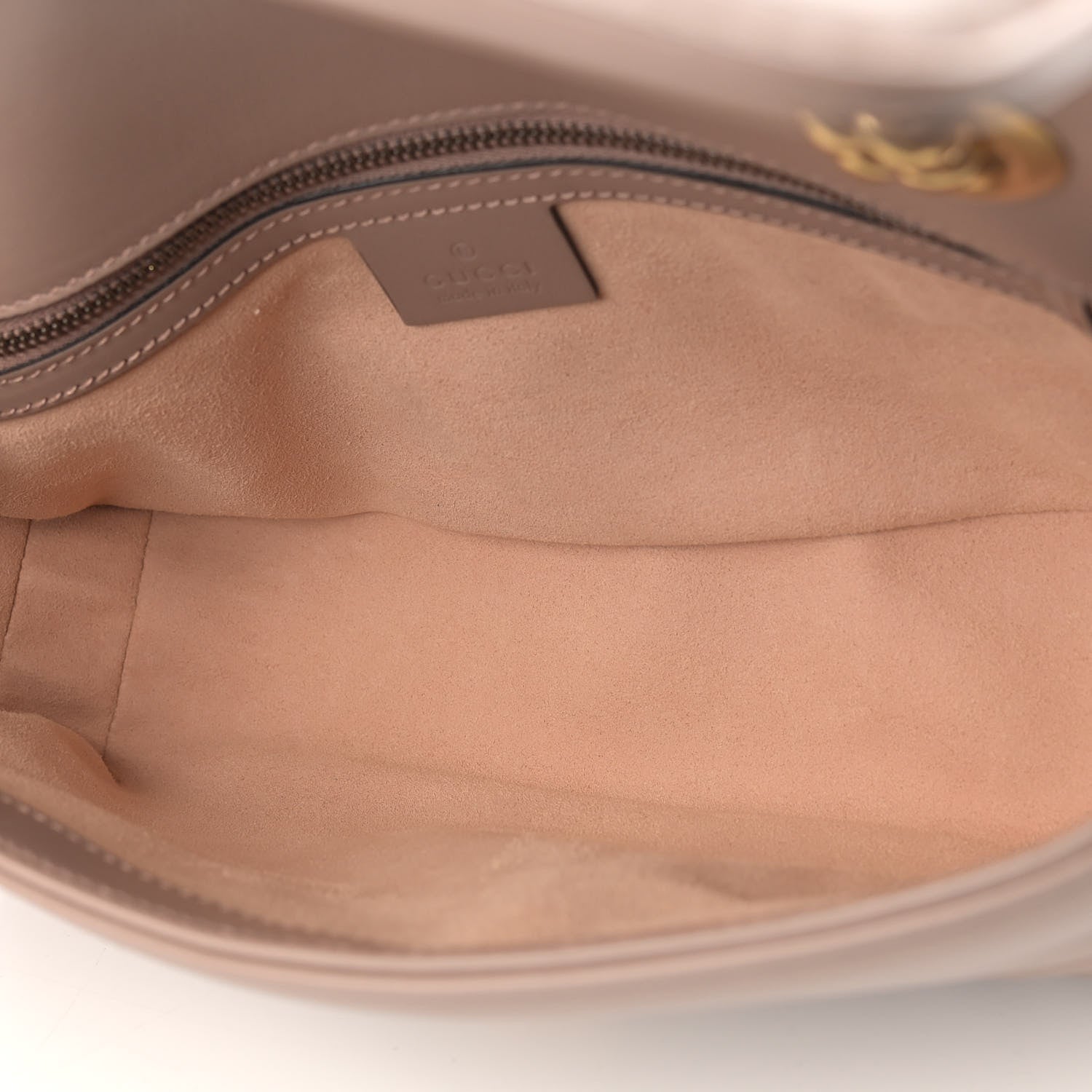 Gucci Calfskin Matelasse Small GG Marmont Shoulder Bag Porcelain Rose 5 of 9