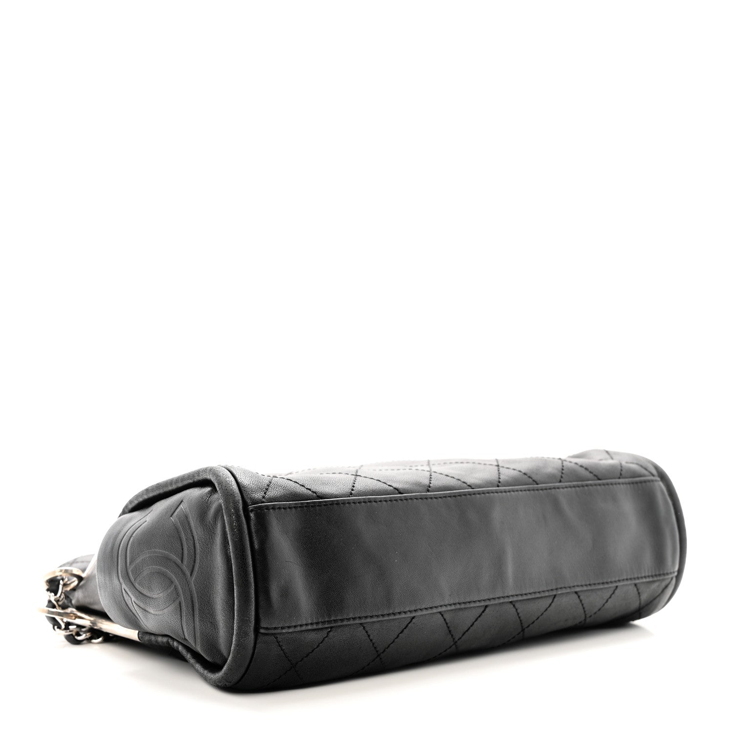 Chanel Lambskin Ultimate Soft Hobo Black 4 of 11