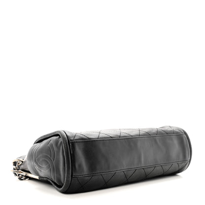Chanel Lambskin Ultimate Soft Hobo Black 4 of 11