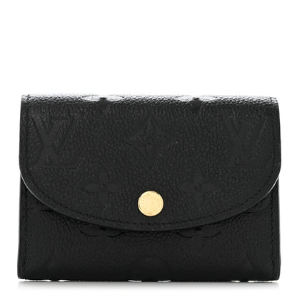 Louis Vuitton Empreinte Rosalie Coin Purse Black 1 of 8