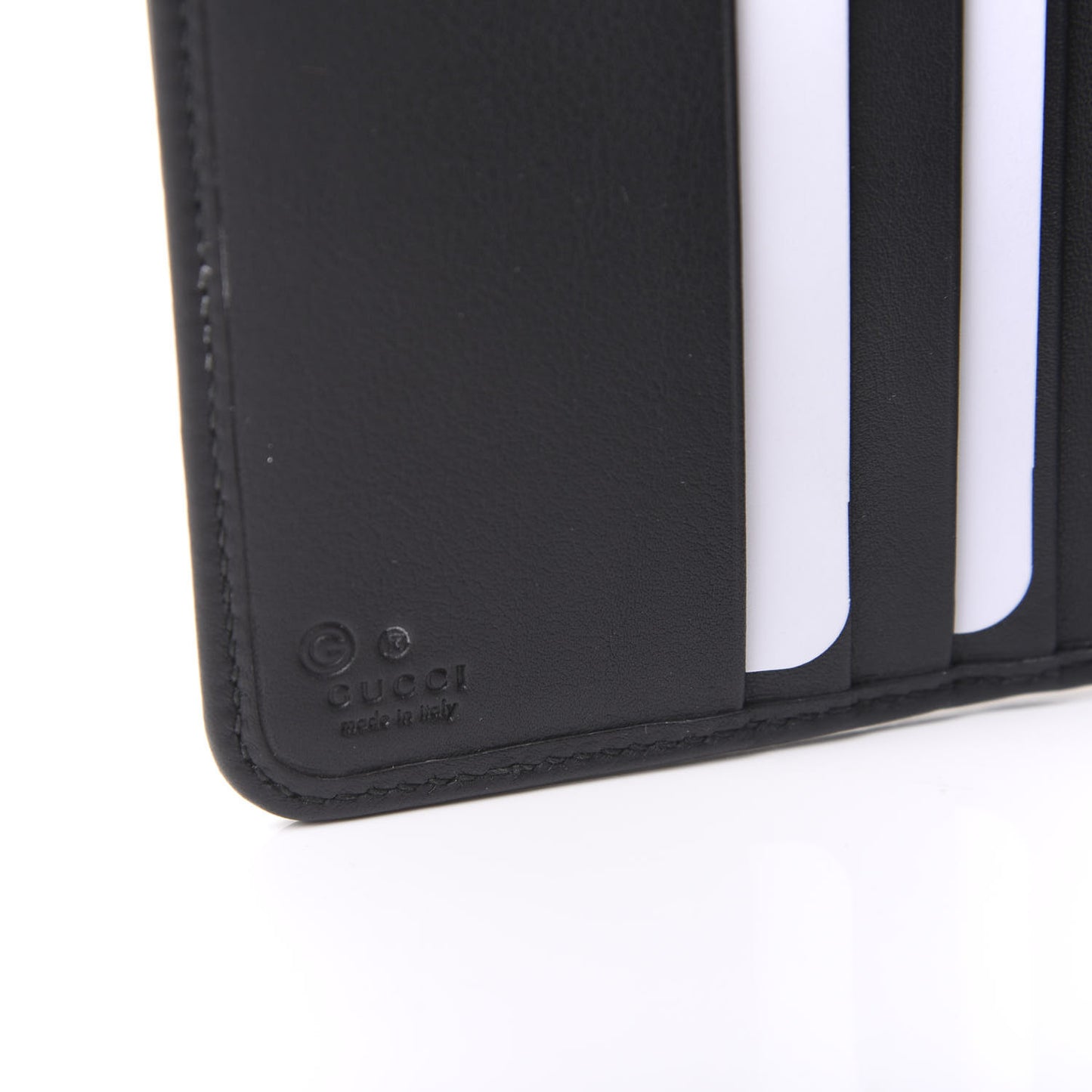 Soft Microguccissima Continental Zip Wallet Black