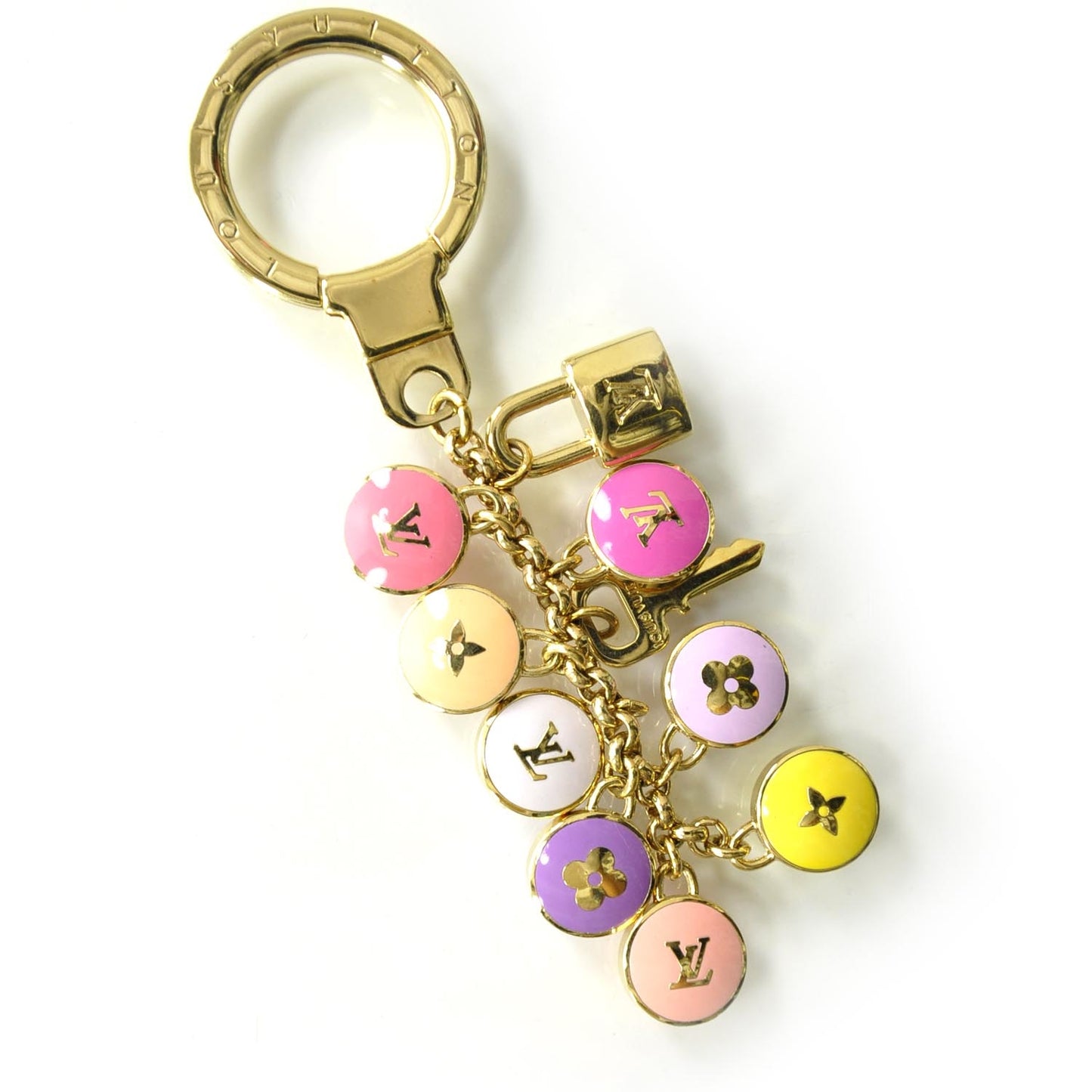 Monogram Multicolor Pastilles Key Ring Holder