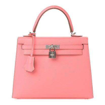 Hermes Epsom Kelly Sellier 25 Rose Confetti 1 of 11