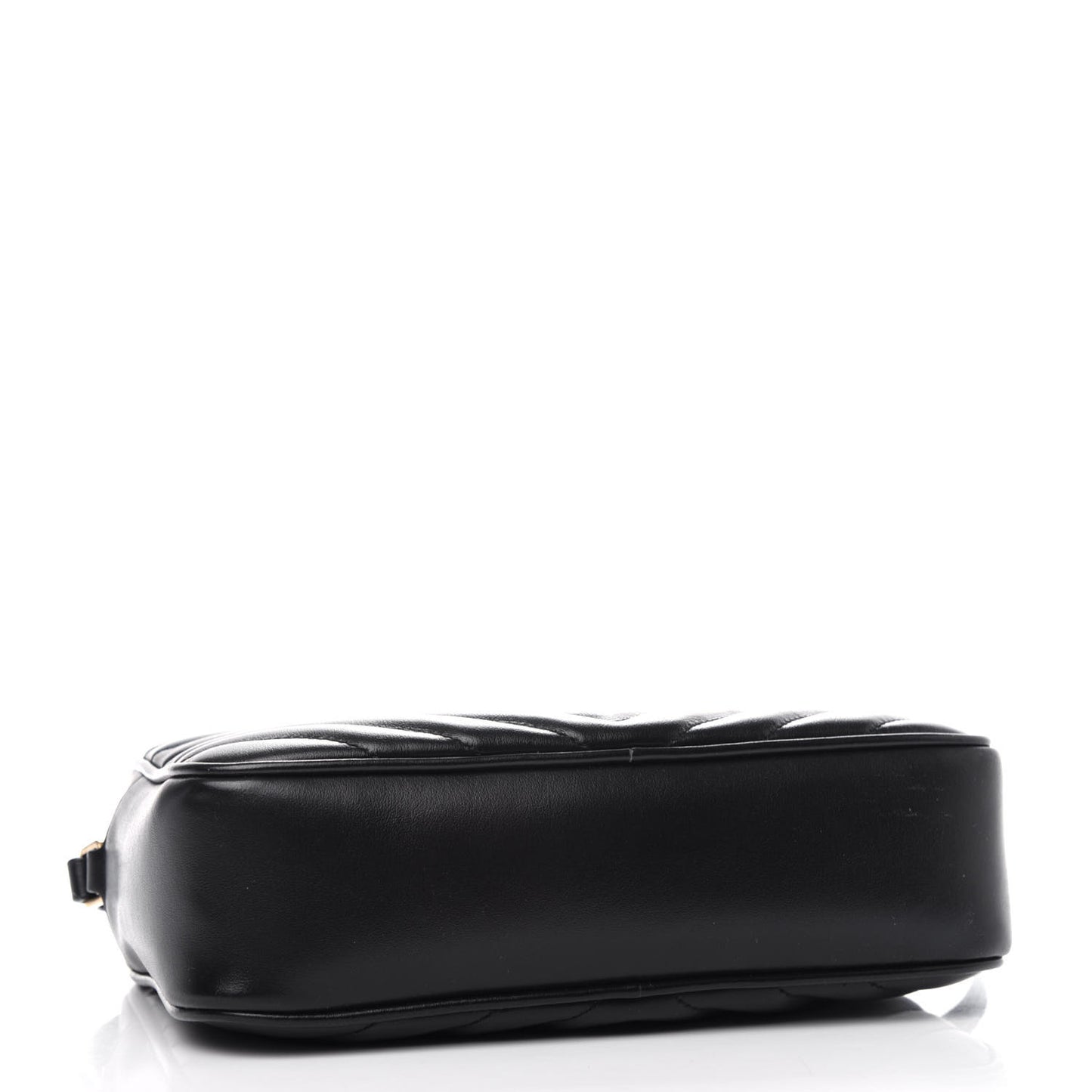 Calfskin Matelasse Monogram Lou Camera Bag Black