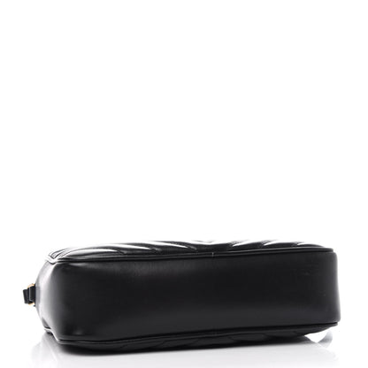 Saint Laurent Calfskin Matelasse Monogram Lou Camera Bag Black 4 of 10