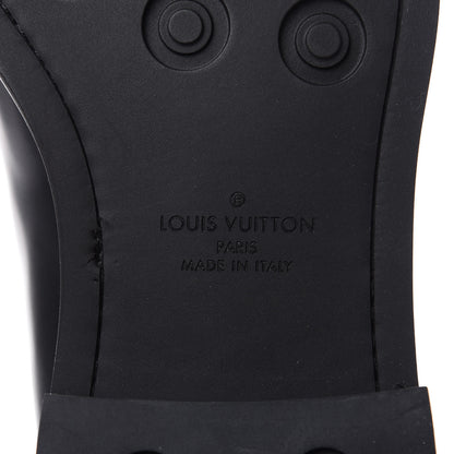 Louis Vuitton Calfskin Mens Uniforme Derby Relax 10 Black 7 of 9