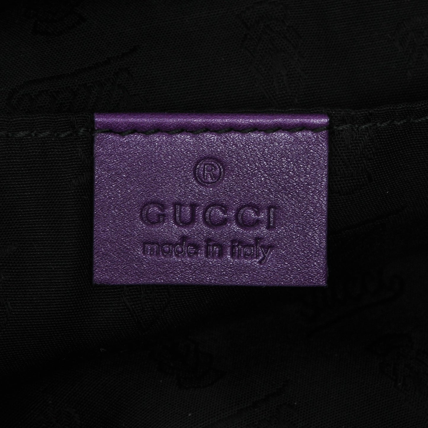 Calfskin Lucy Folded Clutch Purple
