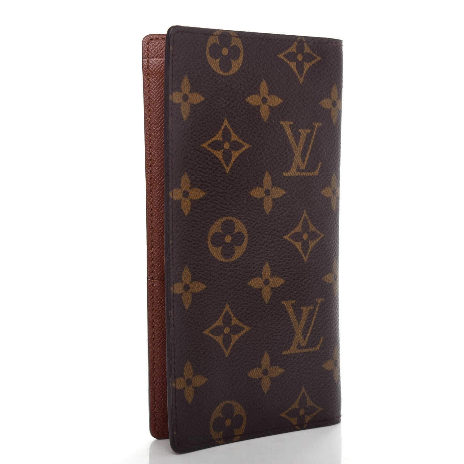 Louis Vuitton Monogram Porte Valeurs Checkbook Wallet 3 of 7