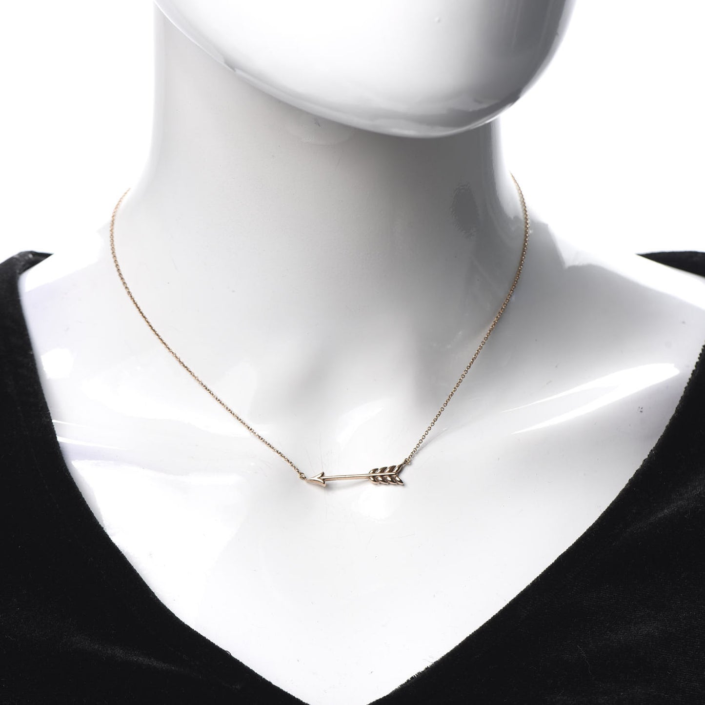 Rubedo Arrow Pendant Necklace