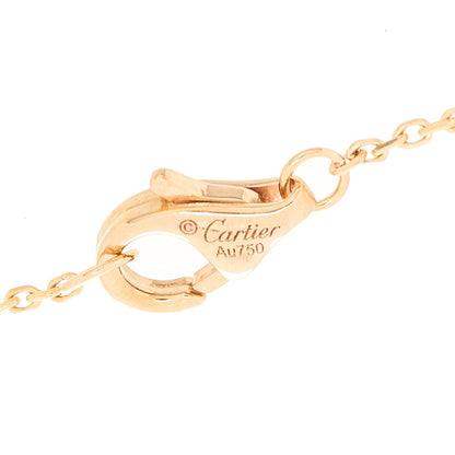 Cartier 18K Pink Gold Diamond Pink Opal Amulette de Cartier Bracelet 4 of 4