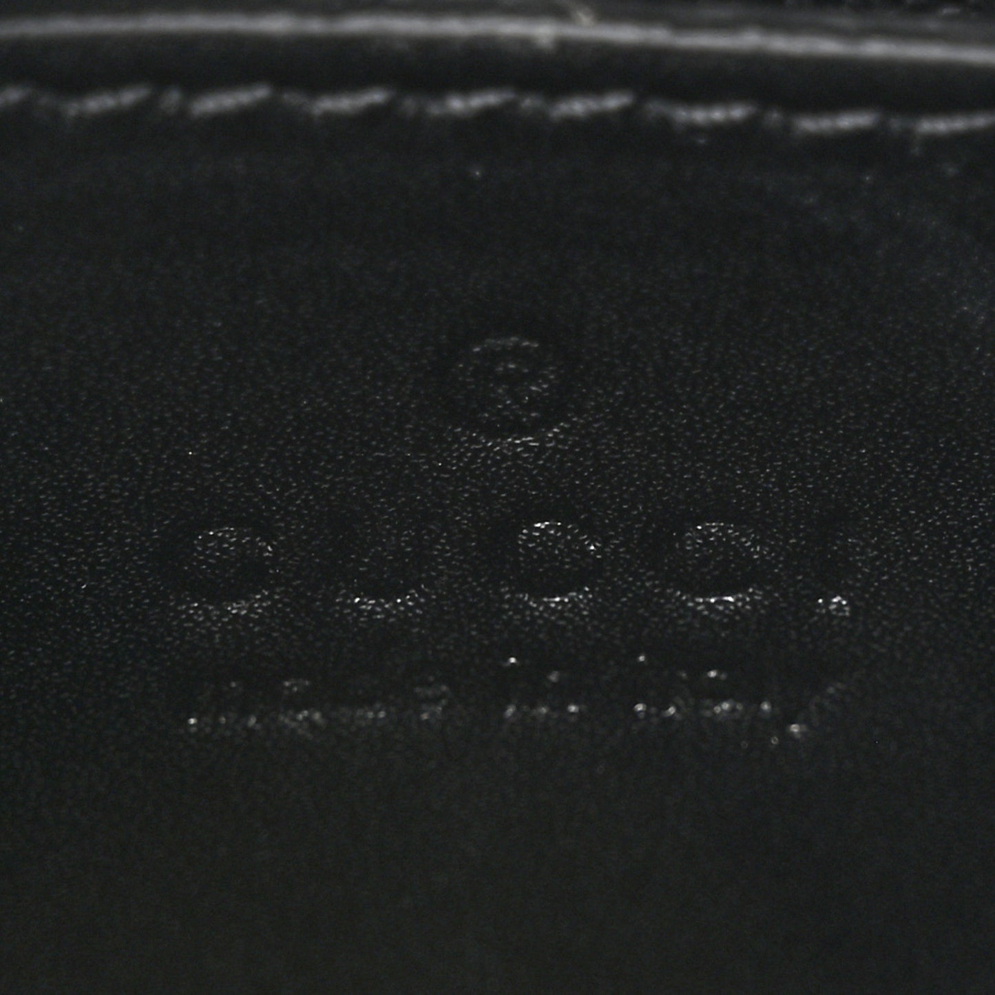 GG Supreme Monogram Appia Calfskin Web Mini Tote Bag Black