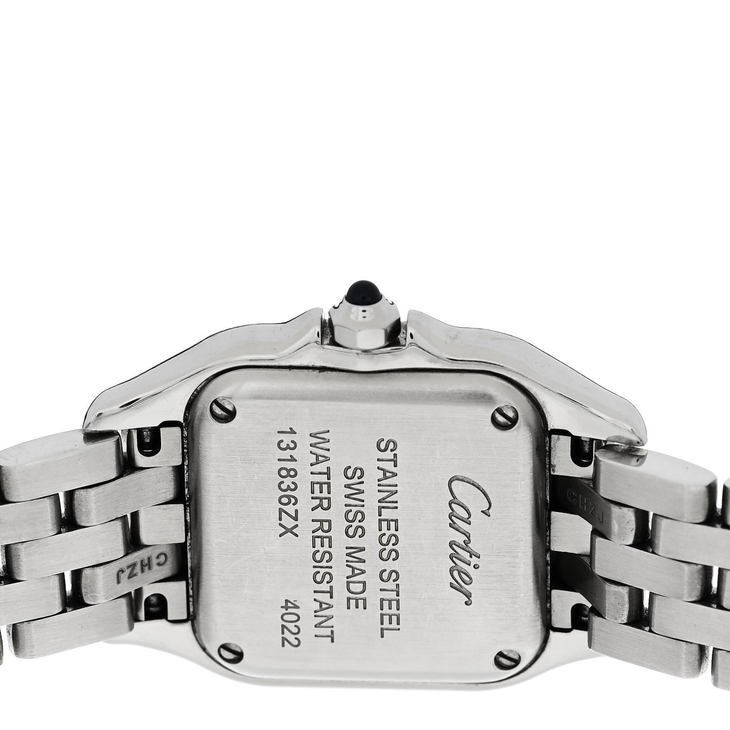 Stainless Steel Diamond 22mm Panthere Quartz Watch