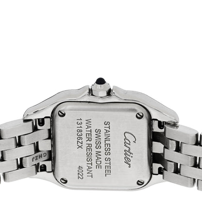 Cartier Stainless Steel Diamond 22mm Panthere Quartz Watch 4 of 4