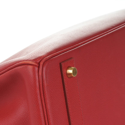 Hermes Courchevel Birkin 40 Rouge 21 of 26